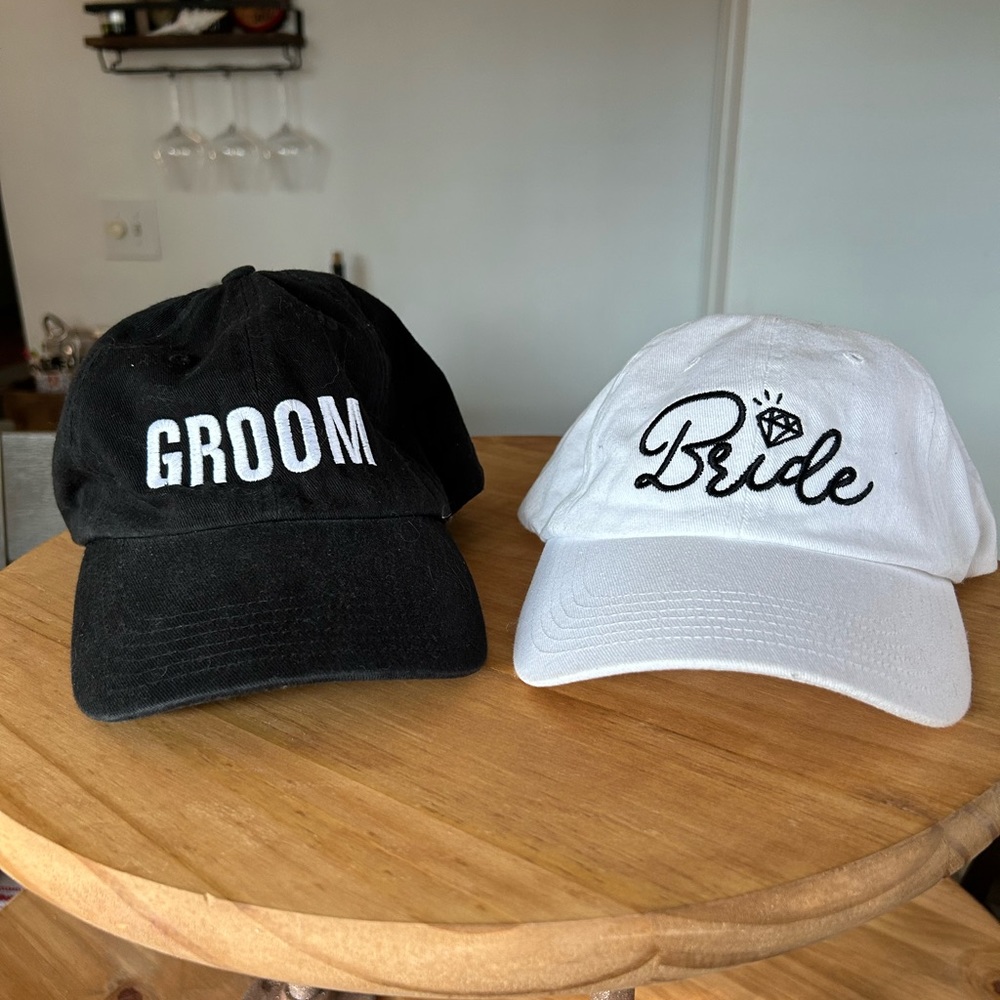 Bride and Groom hats